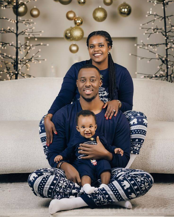 Pyjamas-couple et famille